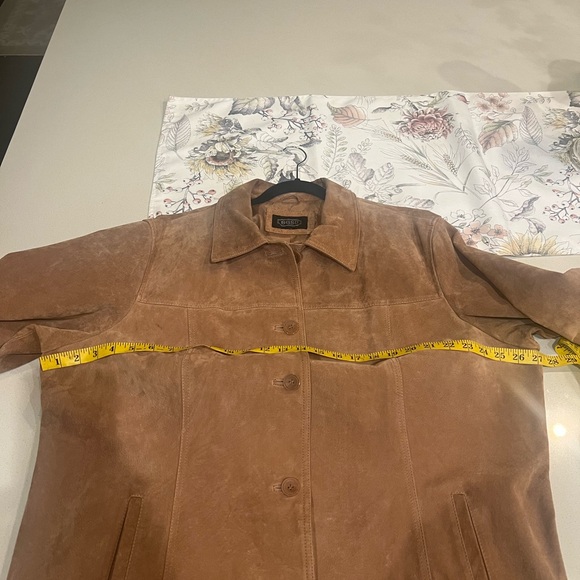 BGSD Suede Tan Leather Jacket 2X - Picture 5 of 5